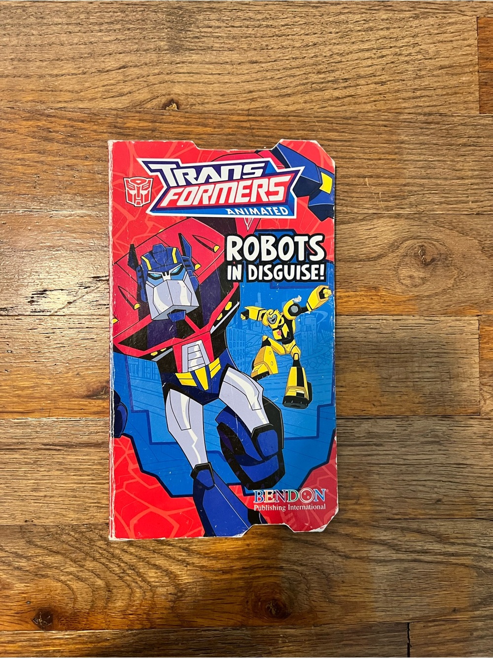 Transformers Animated "Robots in Disguise" Paperback Boardbook